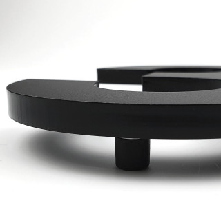 Schwarze Hausnummer 12 cm hoch